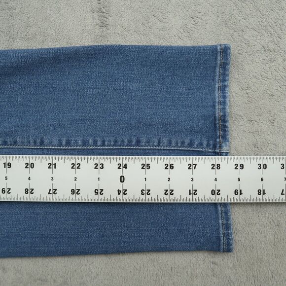 Levi's 414 Jeans Women's Size 20WS Blue High-Rise Classic Straight 28.5" Inseam - Picture 3 of 16